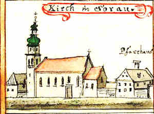 Kirch in Sorau - Kościół, widok ogólny